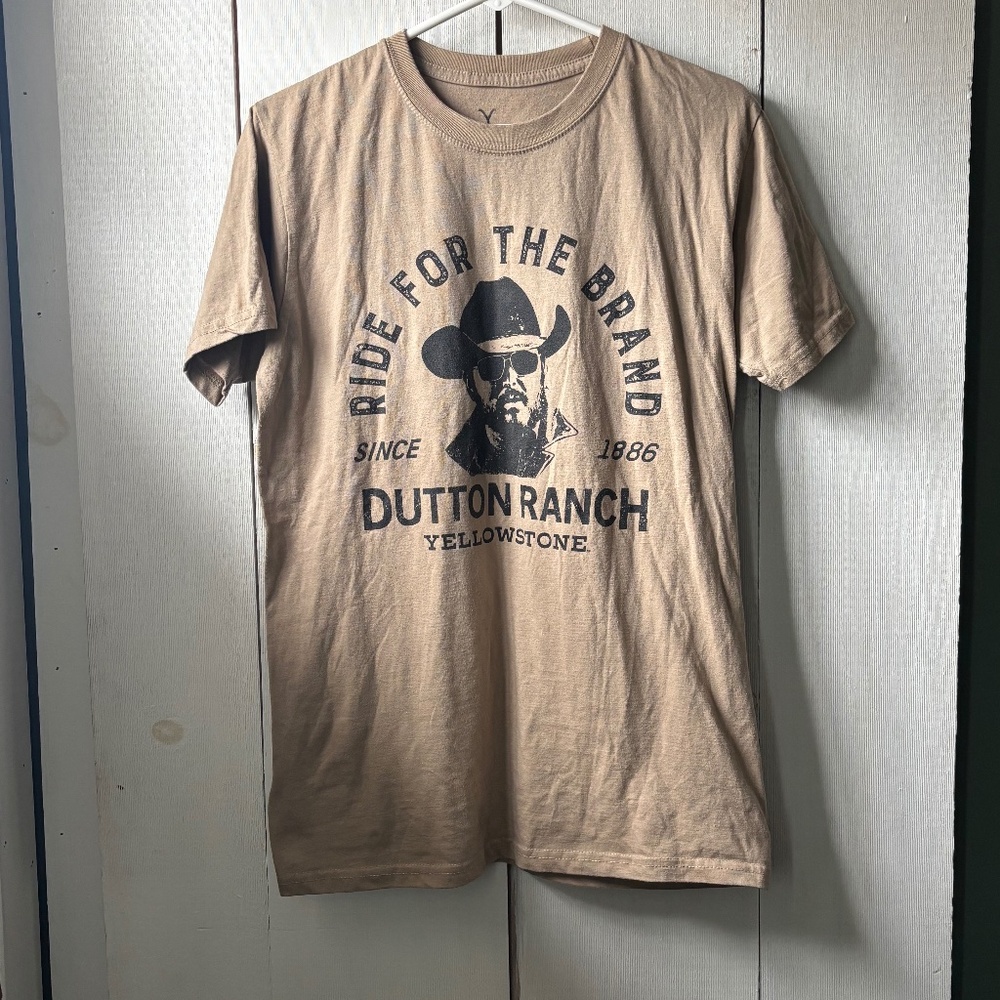 Yellowstone Dutton ranch “ride for the brand” t shirt